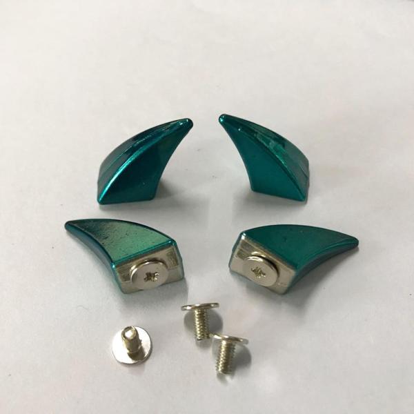 ホーン形 レザークラフト用 個性変装 DIY服飾り  悪魔デザイン ネジ付き 5本入り全8色選べ