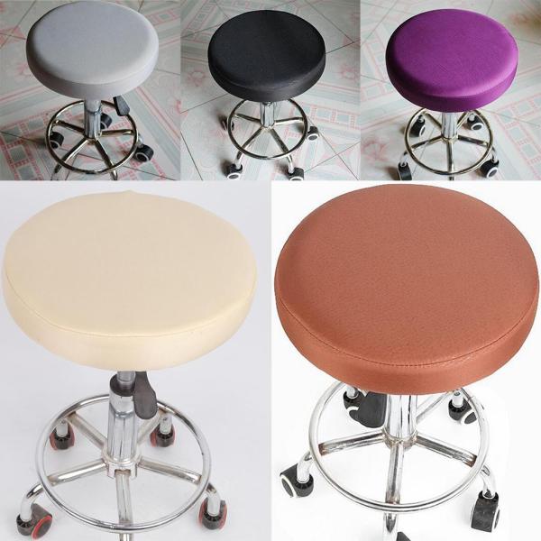 滑らかな表面のバースツールカバー ラウンドリフトチェアシートスリーブ サロン