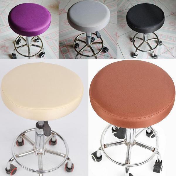 滑らかな表面のバースツールカバー ラウンドリフトチェアシートスリーブ サロン