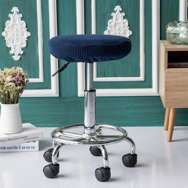 弾性伸棒スツールシートカバー椅子ー12-15インチ