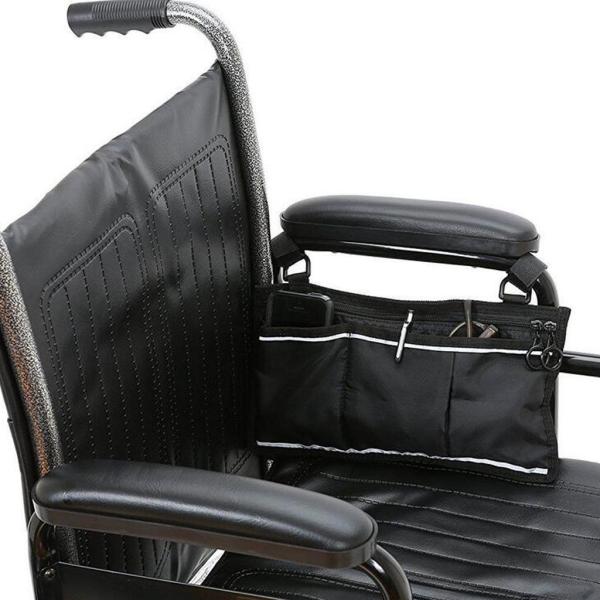 車椅子用1ペアPUアームレストパッド交換、ロング13インチユニバーサル