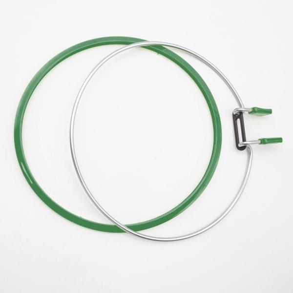 22 センチメートルプラスチックスプリングテンション刺繍フープラウンドステッチフープ大人初心者アート裁縫家庭用ディスプレイツール用品