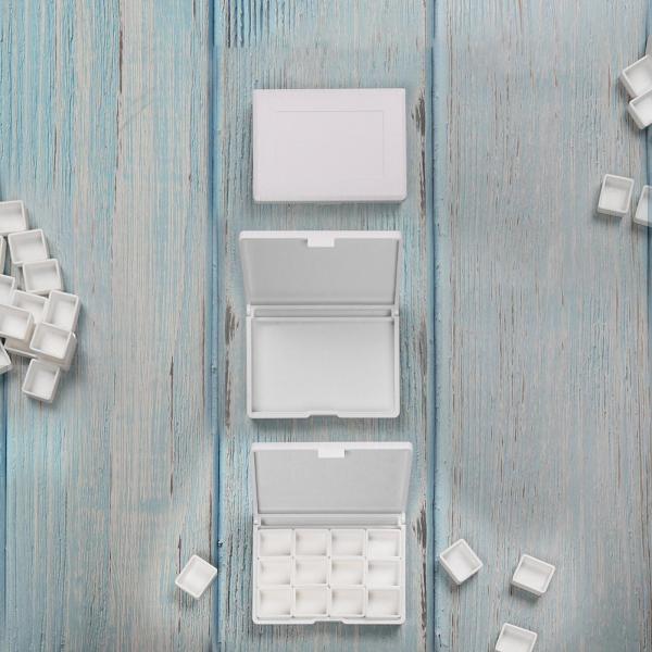 アクリル油水彩絵の具パレットホルダートレイハーフ