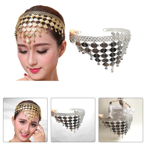 ベリーダンスヘッドバンドコスチューム額ヘッドドレス花嫁女性アクセサリー