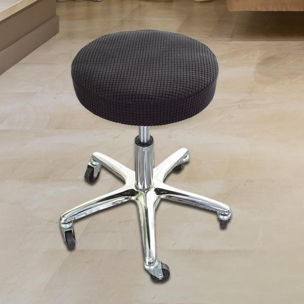 ストレッチスツールカバー弾性ポリ繊維径11-15 インチ家庭用スリップカバー