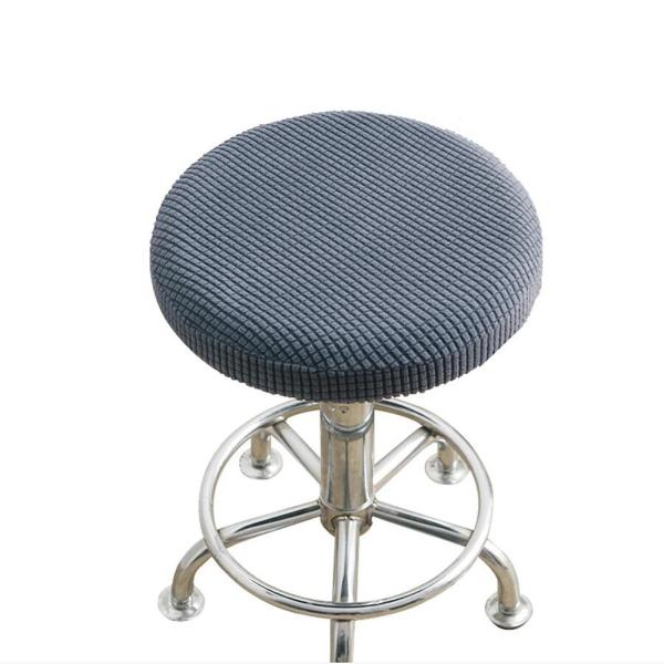 ストレッチスツールカバー弾性ポリ繊維径11-15 インチ家庭用スリップカバー