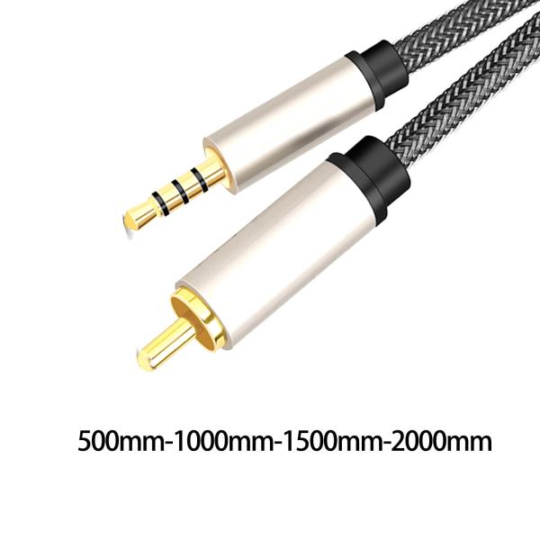 デジタル同軸オーディオケーブル - 3.5mm アダプター 延長ジャック オスワイヤー 同軸ケーブル ホームシアター、サウンドバー、HDTV、スピー