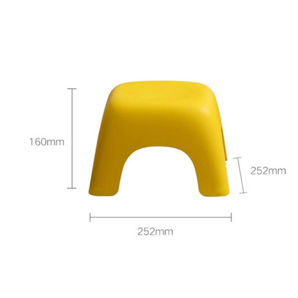 シンプルでシンプルな小さなベンチ ホーム 丸くて快適なステップスツール 装飾 軽量 ポータブル 子供用 スツール チェア 家具 屋内用