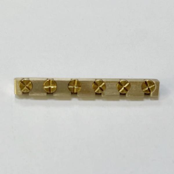 高さ調節可能なナットプレミアム楽器交換部品真鍮 42.2/42/43 ミリメートルナット調節可能な真鍮ギターナットエレキギター用
