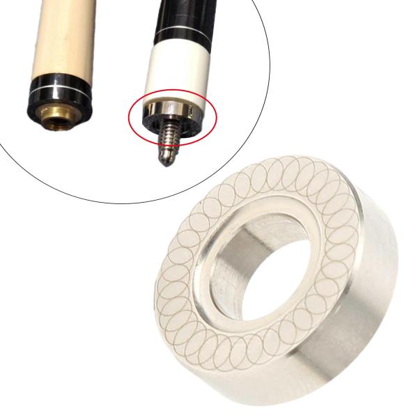 ビリヤード プール バランス キュー ウェイト リング ステンレス鋼 ビリヤード トレーニング 練習用