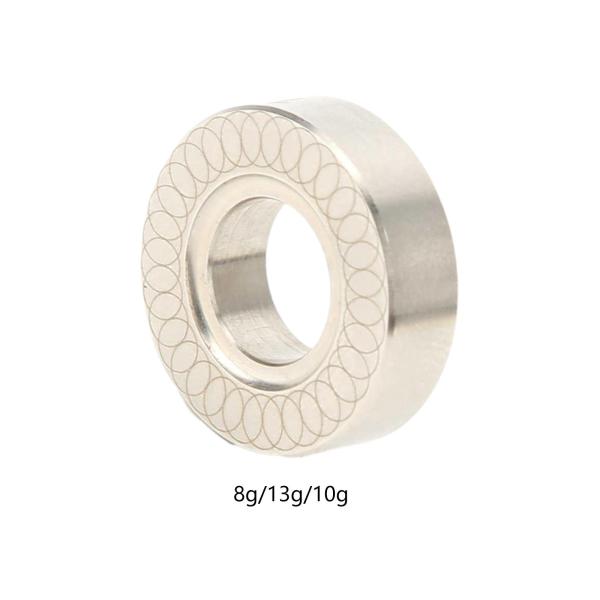 ビリヤード プール バランス キュー ウェイト リング ステンレス鋼 ビリヤード トレーニング 練習用