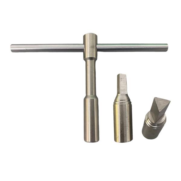 ラチェットタップレンチ スチールTハンドル トランペット 金管楽器用 マウスピース