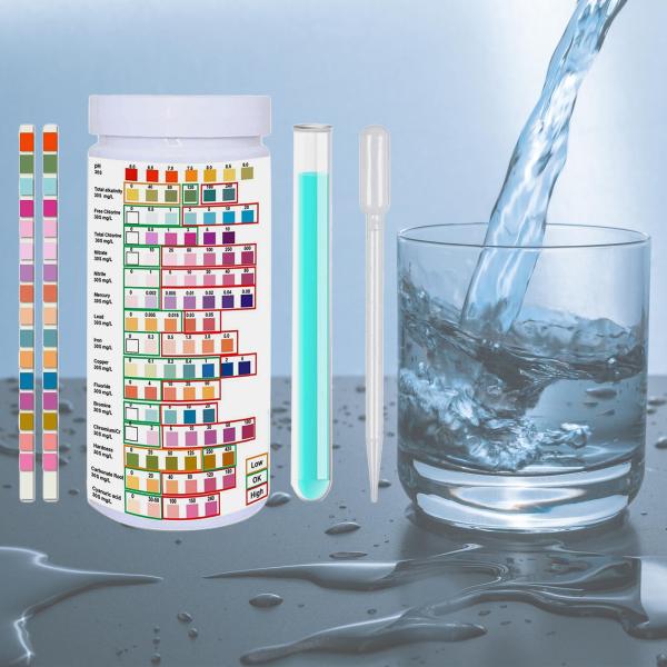 水質検査キット 飲料水の品質検査 プールの水質検査 工業用水槽用のユニバーサル PH テストストリップ SPA 水槽用池