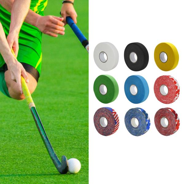 幅2.5cmアイスホッケー布テープローラーホッケーバットテープベルトホッケーテープポールテニススカッシュラケットスポーツバドミントングリップトレーニン