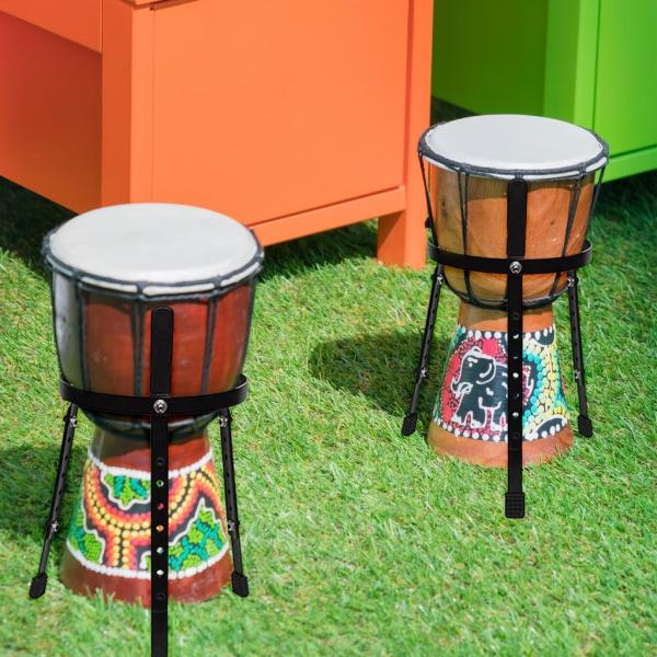 着座バレルスタンドアフリカジャンベスタンドホルダー滑り止め楽器