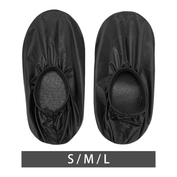 ボウリングシューズスライダー 厚手防塵オーバーシューズ 丈夫で調節可能な靴プロテクター ポータブル 耐久性 1ペア 屋内スポーツ 旅行 子供 大人用