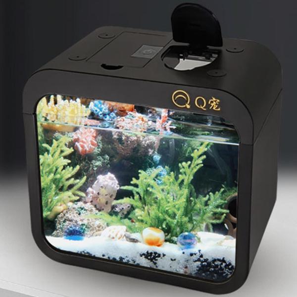 水族館ボックス金魚鉢インキュベーターデスクトップ水槽孵化インキュベーター小型アクリル水族館の魚の繁殖タンク