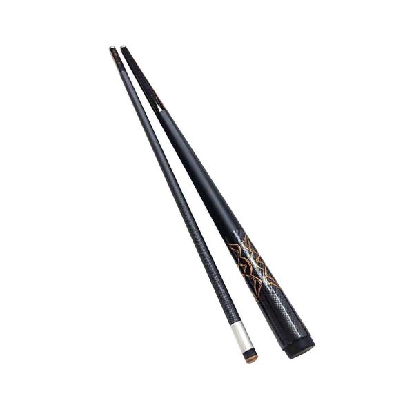 プールキュースティック スヌーカーキュー カーボンファイバー 58インチ 1/2 ナインボール プールキュー プロフェッショナルビリヤード プールステ