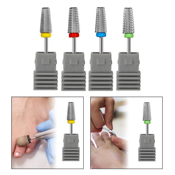 ネイルドリルビット電動爪やすりビット交換タングステン鋼プロフェッショナルキューティクル研磨サロン家庭用キューティクルリムーバービットネイルアートツール