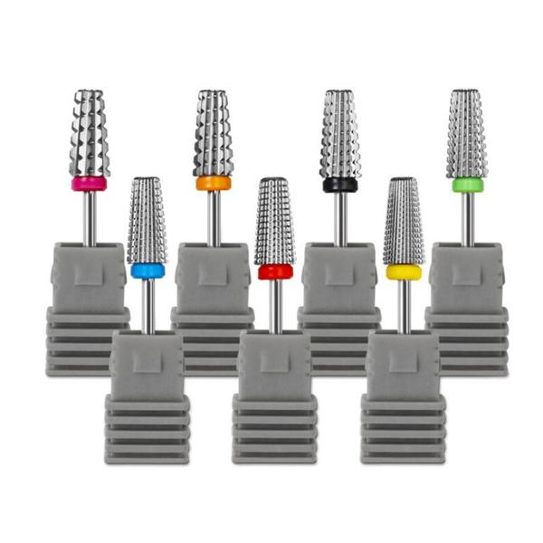 ネイルドリルビット電動爪やすりビット交換タングステン鋼プロフェッショナルキューティクル研磨サロン家庭用キューティクルリムーバービットネイルアートツール