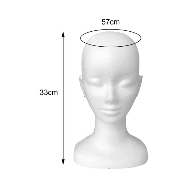 マネキンヘッドヘアピーススタンド安定した多目的メガネ帽子ディスプレイマネキンヘッドディスプレイかつらサングラスホームヘッドフォン