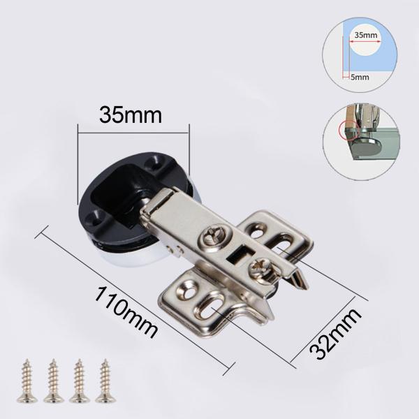 DIY ヒンジキッチン食器棚ガラスドアヒンジ キッチンキャビネット食器棚用クローズヒンジ