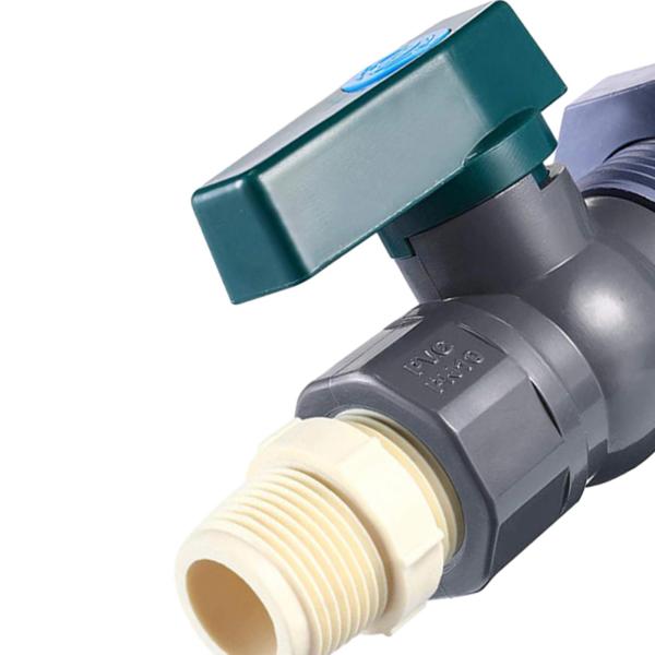 レインバレルスピゴットボールバルブコネクタPVC 3/4インチウォーターバレルダイバーターキット水族館用ガーデンバレル交換用ガジェット