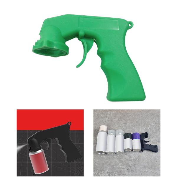 フルグリップトリガーロックカラーエアゾールハンドル付き缶スプレーペイントハンドル