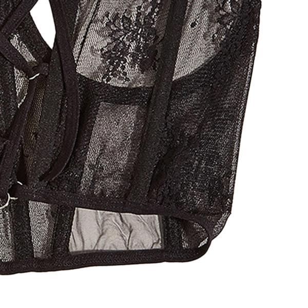 レースコルセットベルト、ウエストニッパー、調節可能なオープンカップタイバックコルセット、骨太ファッションプッシュアップコルセットアンダーバストワイドベ
