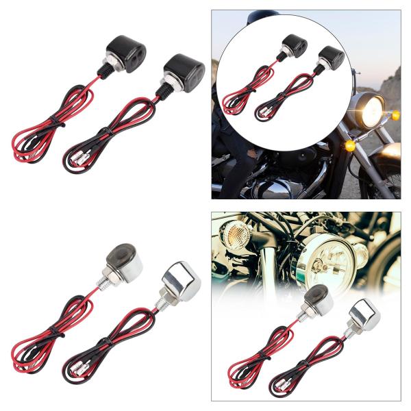 2 ピースオートバイターンシグナルライト修理用高性能部品