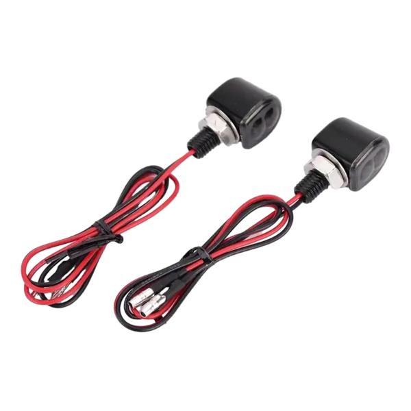 2 ピースオートバイターンシグナルライト修理用高性能部品