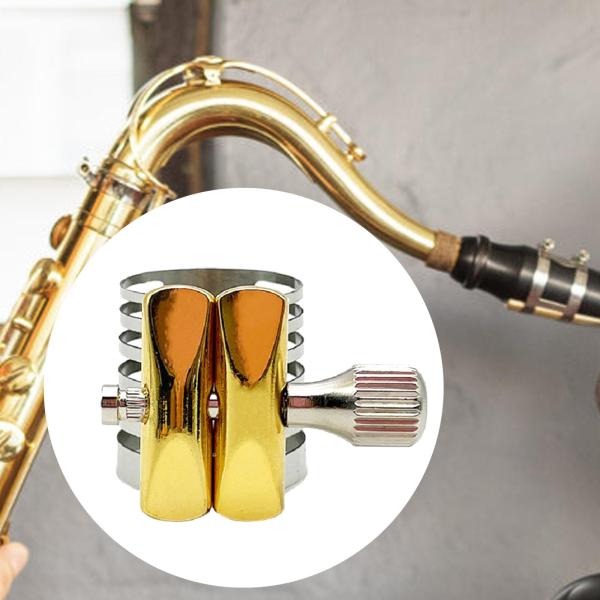 サックスファスナークリップサックスマウスピースリガチャークリッププロフェッショナルアクセサリー交換部品管木管部品