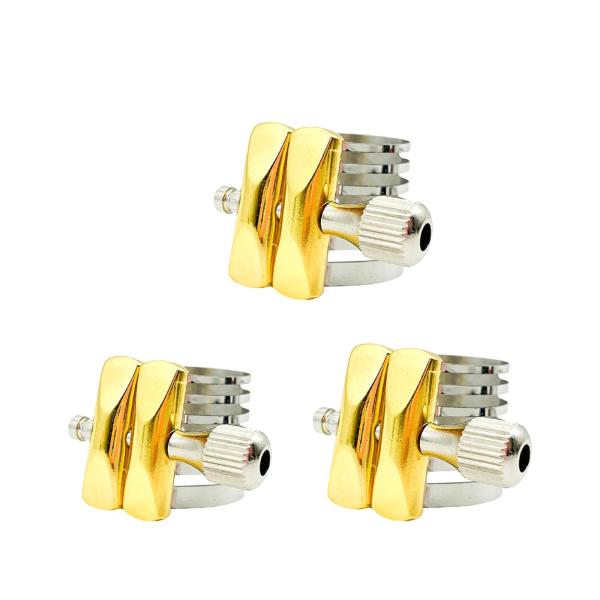 サックスファスナークリップサックスマウスピースリガチャークリッププロフェッショナルアクセサリー交換部品管木管部品