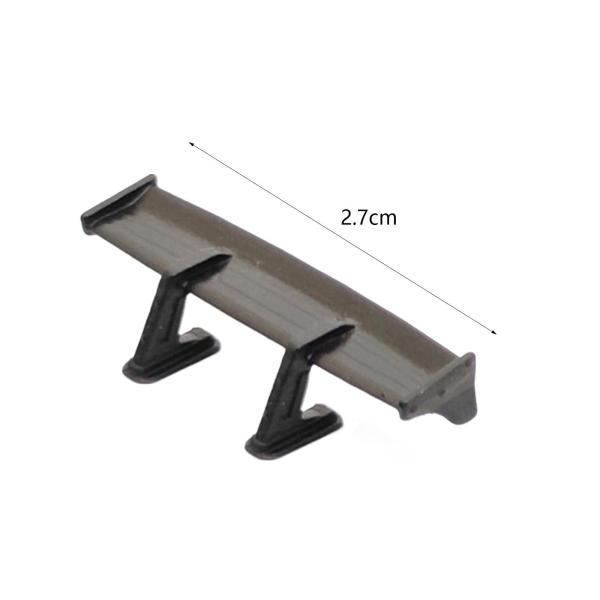 ミニカーリアウイングスペアパーツ耐久性のあるプロフェッショナル Rc カートラック DIY ツール模型玩具アップグレードキット 1:64 スケール車の