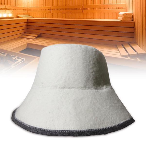 サウナアクセサリーロシアバスハット頭部保護クールフェルト布ヘッドギアサウナハットキャップサウナ用バスハウススチームルーム