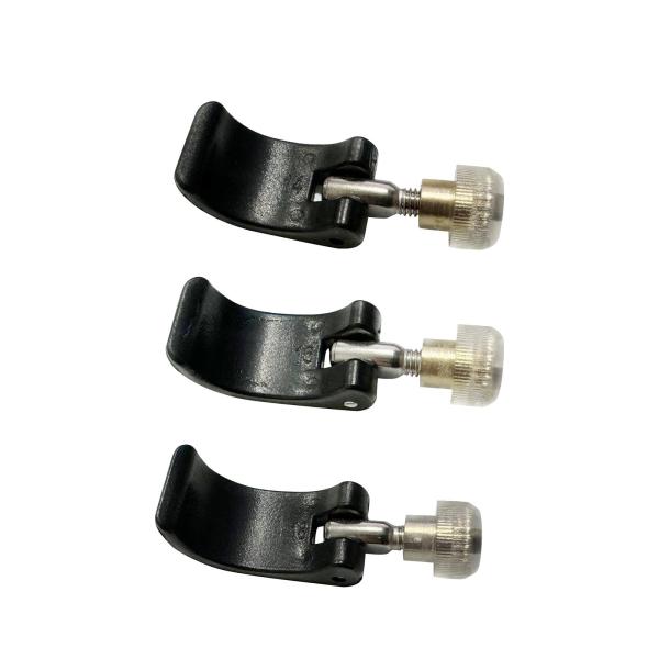 ウォーキングポールロックハンドル、登山スティックポール外部ロックブラックポータブルトレッキングスティックロックハイキング、登山用