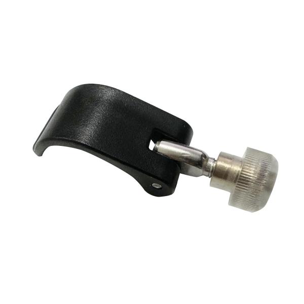 ウォーキングポールロックハンドル、登山スティックポール外部ロックブラックポータブルトレッキングスティックロックハイキング、登山用