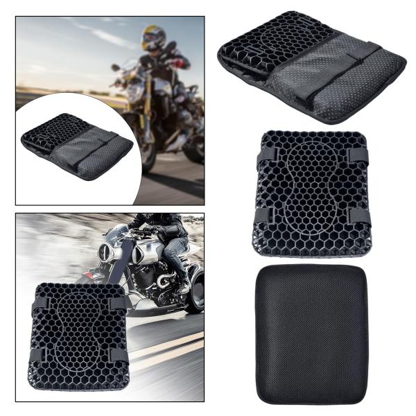 バイク用シートパッド 衝撃吸収ソフト ロングライド用ユニバーサルバイクシートクッション