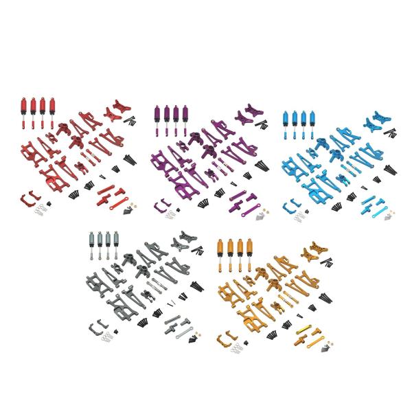 1:14 スケール RC カースペアパーツ 14209 部品 14209 14210 フロントリアショックアブソーバーブラケットアップグレードアクセサ