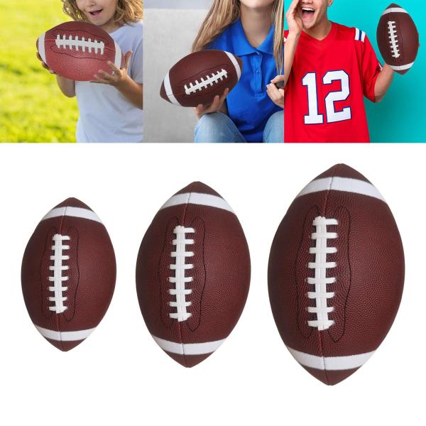アメリカンフットボール公式サイズフットボールレクリエーションプレイボールギフト、スポーツフットボール競技用ボール