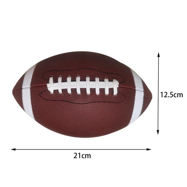 アメリカンフットボール公式サイズフットボールレクリエーションプレイボールギフト、スポーツフットボール競技用ボール
