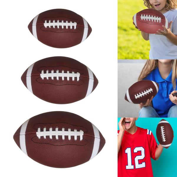 アメリカンフットボール公式サイズフットボールレクリエーションプレイボールギフト、スポーツフットボール競技用ボール