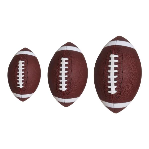 アメリカンフットボール公式サイズフットボールレクリエーションプレイボールギフト、スポーツフットボール競技用ボール