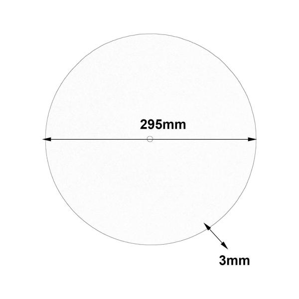 ターンテーブル プラッター マット ターンテーブル マット 3mm厚 蓄音機マット 12インチ スリップ マット フェルト レコード パッド レコード