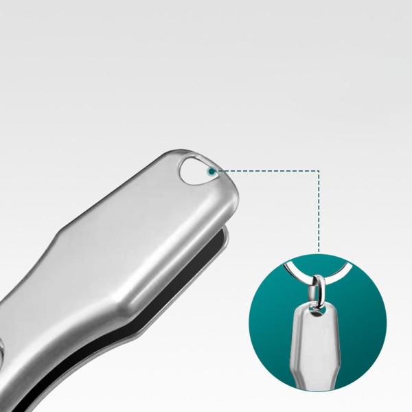 爪切りセット、爪やすり付きつま先爪切り、2 イン 1マニキュアペディキュアセット、旅行用指爪足指爪切り、家族用