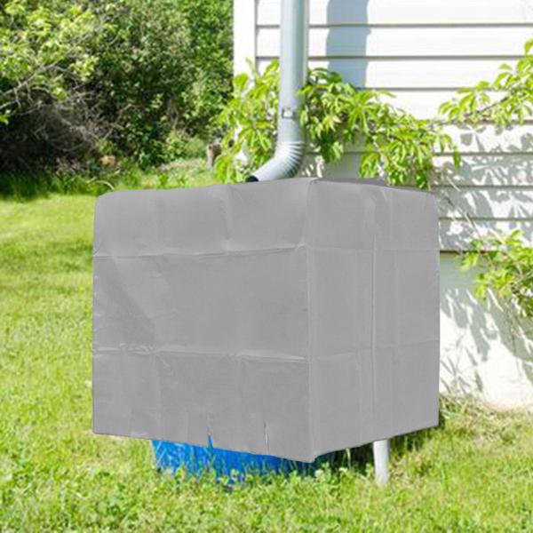水タンク保護カバーコンテナ、カバー、1000L、トンバレルカバージッパーデザイン防水シート防塵IBC雨水タンクカバー用