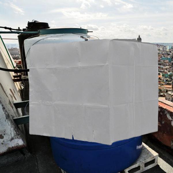 水タンク保護カバーコンテナ、カバー、1000L、トンバレルカバージッパーデザイン防水シート防塵IBC雨水タンクカバー用
