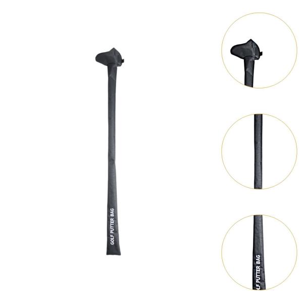 ゴルフパターバッグ トラベルケース ゴルフキャリーバッグ 折りたたみ式 キャンバス ポータブル クラブ保護 ジッパー開閉 ゴルフコース用ゴルフバッグ