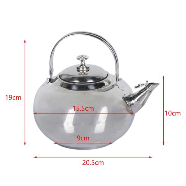 ティーケトル ウォーターケトル ハンドル付き ギフト クックポット コーヒーポット ティーポット フィルター付き 新年 ホテル コンロ キッチン キャ