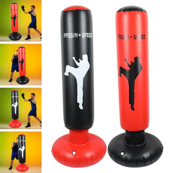 インフレータブルキッズパンチングバッグサンドバッグポータブル機器キッズボクシングバッグキッズスタンディングパンチングバッグトレーニング屋内スポーツ用